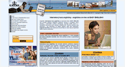 Desktop Screenshot of e-kurz.easyenglish.cz
