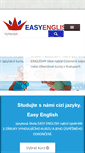 Mobile Screenshot of easyenglish.cz