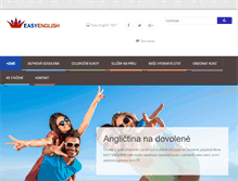 Tablet Screenshot of easyenglish.cz